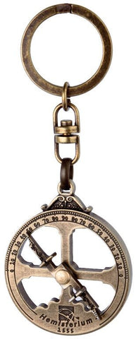 Miniature Nautical Astrolabe - Key Ring