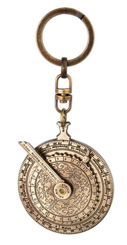 Nocturnal Dial Key Ring