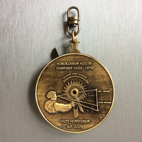 Nocturnal Dial Key Ring
